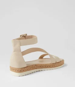 Store Sissle Milk Leather Sandals Women Sandals