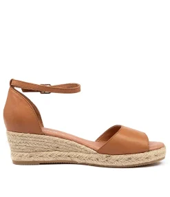 Best Skippy Dk Tan Leather Women Espadrilles