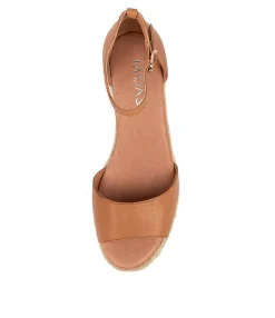 Best Skippy Dk Tan Leather Women Espadrilles