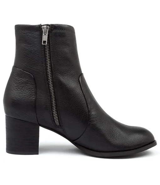 Flash Sale Slowmo Black-Black Heel Women Ankle Boots