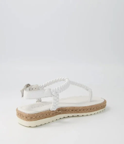 Cheap Stanford White Leather Sandals Women Sandals