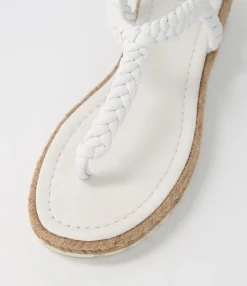 Cheap Stanford White Leather Sandals Women Sandals