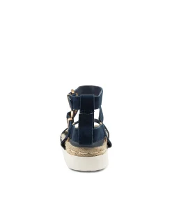 Best True Navy Suede Women Sandals