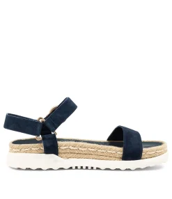Best True Navy Suede Women Sandals