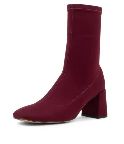 Online Trusted Mulberry Stretch Fabric Ankle Boots Women Ankle Boots