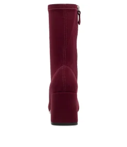 Online Trusted Mulberry Stretch Fabric Ankle Boots Women Ankle Boots