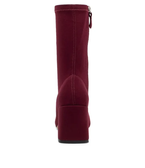 Online Trusted Mulberry Stretch Fabric Ankle Boots Women Ankle Boots