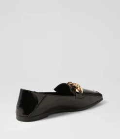 Best Tuscon Black Patent Leather Loafers Women Loafers