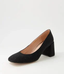 Best Sale Twinkles Black Jewels Heels Women Heels