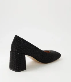 Best Sale Twinkles Black Jewels Heels Women Heels