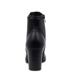 Cheap Uluv Black Stretch Leather Ankle Boots Bh Women Ankle Boots