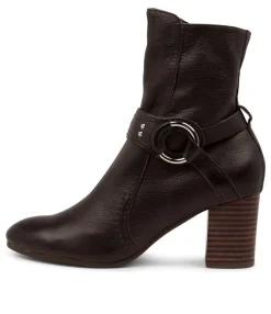 Online Umight Choc Leather Women Ankle Boots