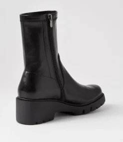 Shop Uner Black Stretch Ankle Boots Women Ankle Boots