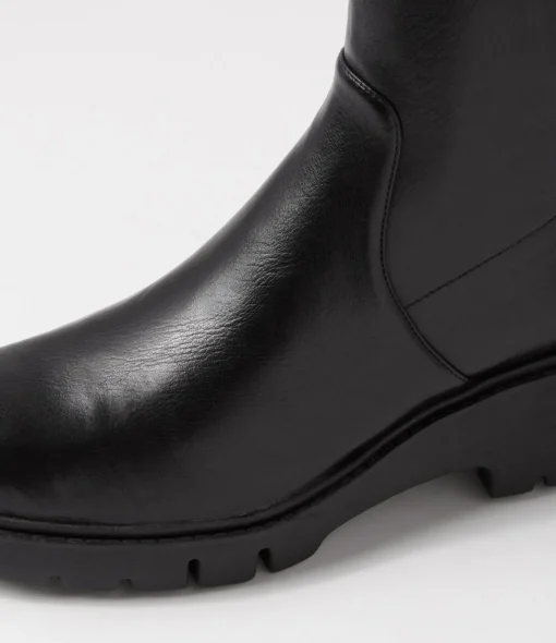 Shop Uner Black Stretch Ankle Boots Women Ankle Boots