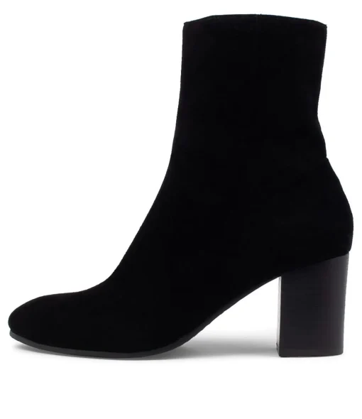 Cheap Unite Black Suede Ankle Boots Bh Women Ankle Boots