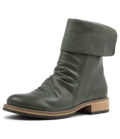 Clearance Unsee Forest Leather Ankle Boots Women Ankle Boots
