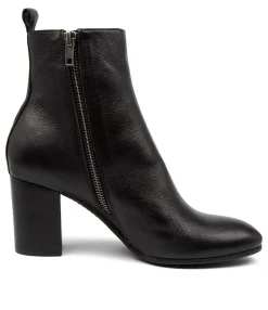 Discount Untrust Black-Black Heel Women Ankle Boots