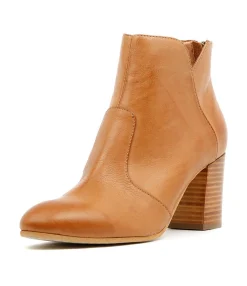 Flash Sale Utterly Dk Tan Leather Women Ankle Boots