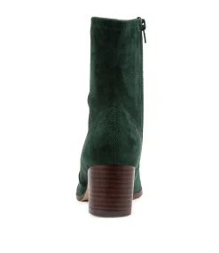 New Venti Forest Stretch Microsuede Ankle Boots Women Ankle Boots