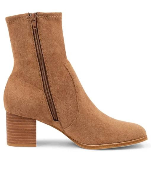 Store Venti Sand Stretch Microsuede Ankle Boots Women Ankle Boots