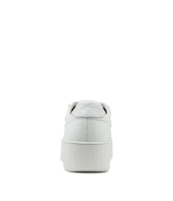 Best Sale Wabel White Leather Sneakers Women Sneakers