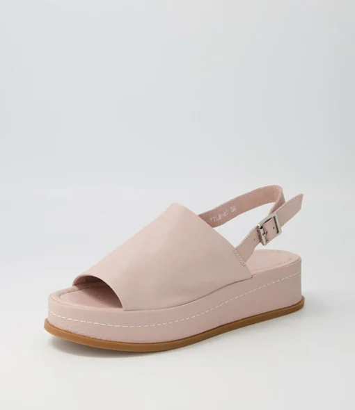 Outlet Wattle Rose Leather Sandals Women Sandals