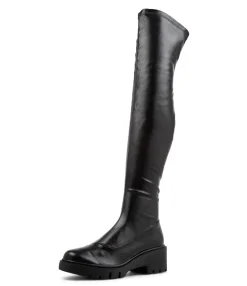 Best Xeenie Black Stretch Knee High Boots Women Boots