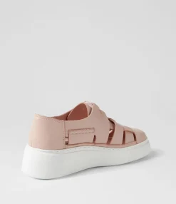 Cheap Yaos Rose White Leather Sneakers Women Sneakers