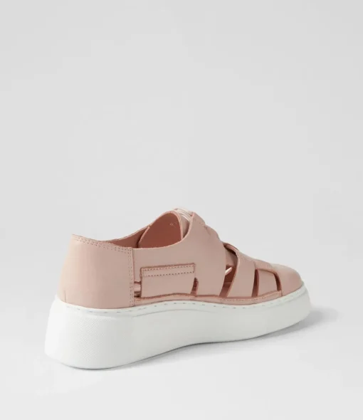Cheap Yaos Rose White Leather Sneakers Women Sneakers
