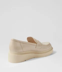 Online Zafari Milk Leather Loafers Women Loafers