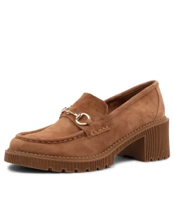 Outlet Zoei Light Choc Suede Heels Women Heels
